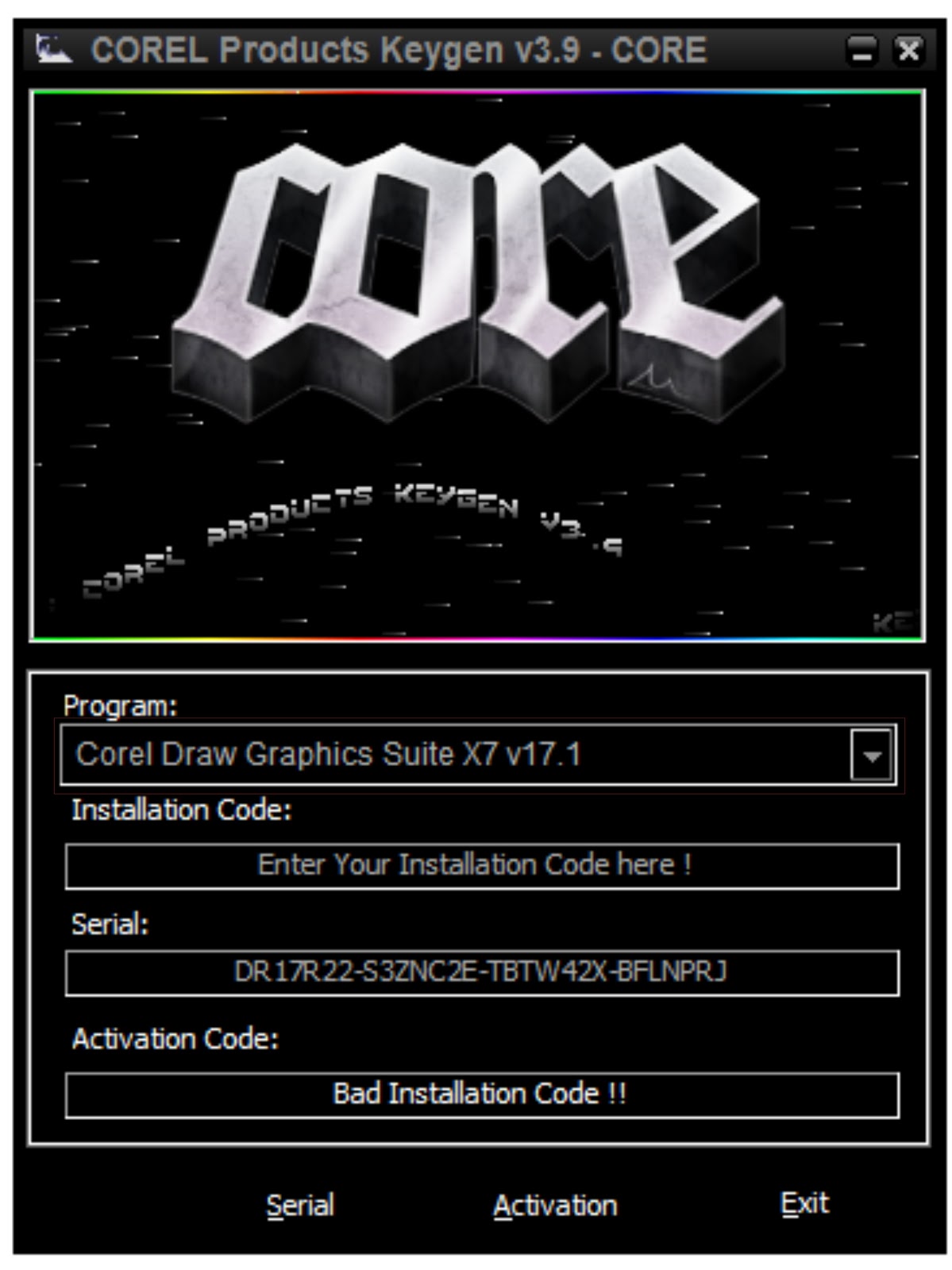 Download Keygen Corel Draw X7